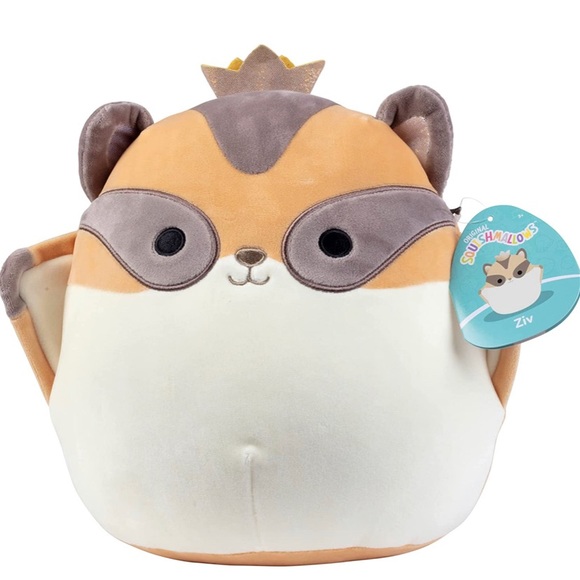 Squishmallows Other - NWT Rare SQUISHMALLOW ZIV the flying squirrel